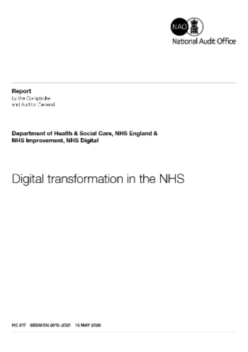 Digital transformation in the NHS - Government Project Delivery