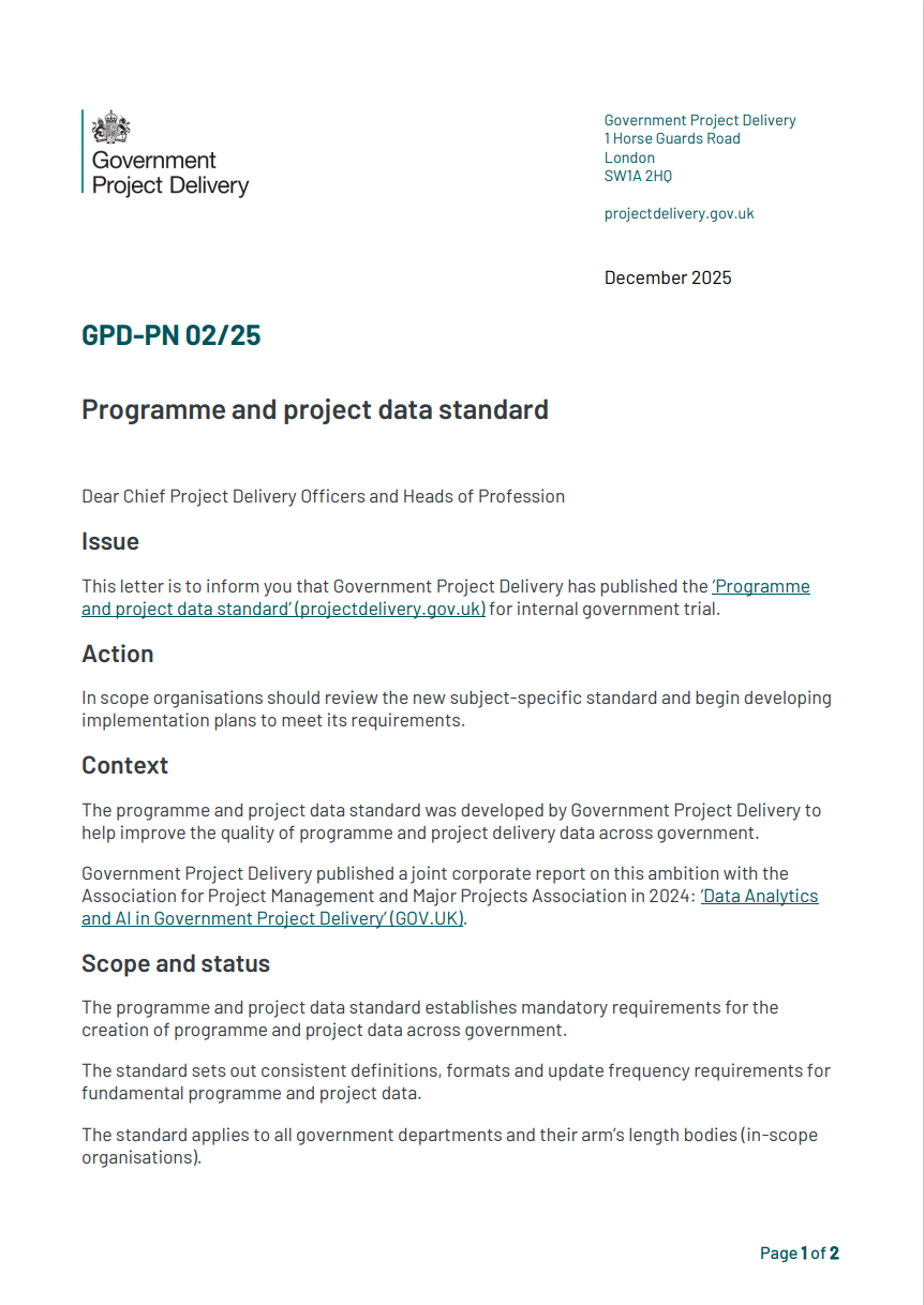 An image of policy note GPD-PN 02/25